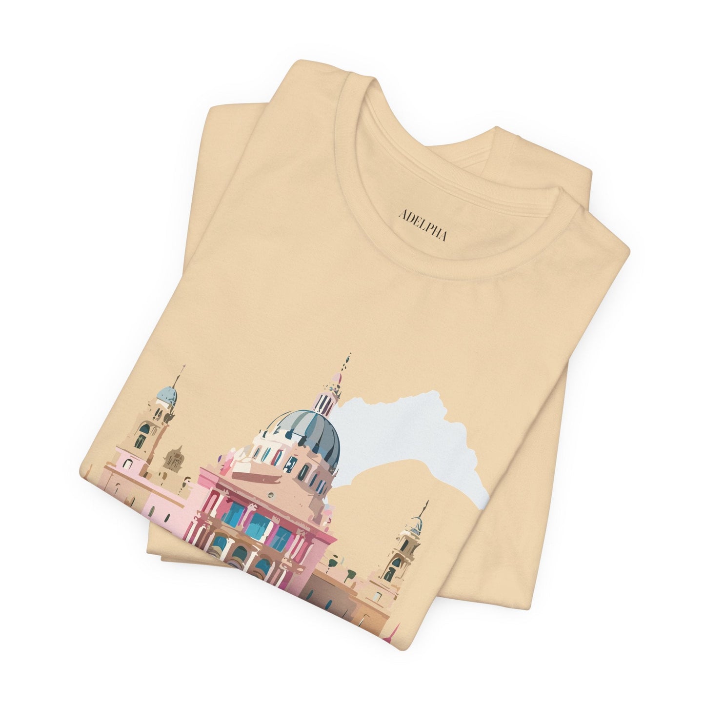 Madrid Tourist Shirt Graphic Tee Unisex Vintage Inspired Adelpha Art Design Tee Collection