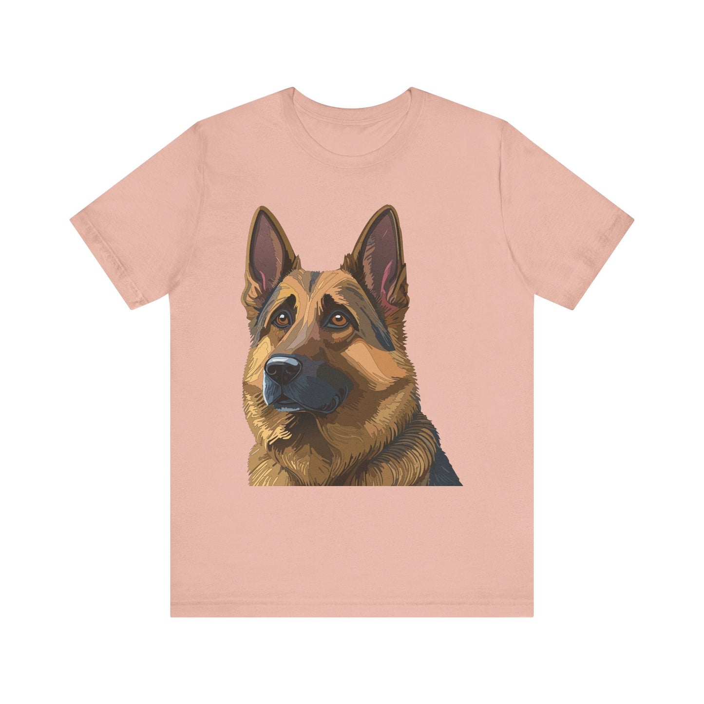 Unisex Animal Shirt With Art Design Tee Wild Animals Print Short Sleeve Comfort Tee