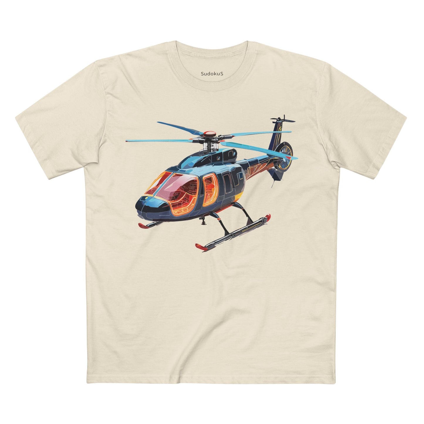 Chopper Graphic Unisex 100 Cotton Staple Tee 12