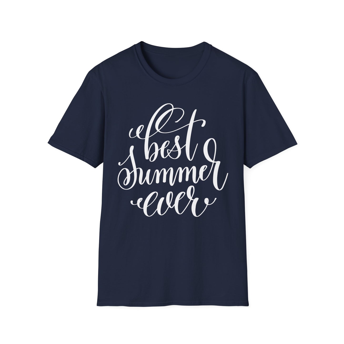 Unisex Cotton Short Sleeves Summer Graphic T-Shirt