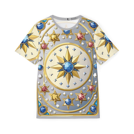 14-Card Deck Graphic T-Shirt, Art Design Poly Shirt, All Over Print Graphic Tee, Playing Cards T-Shirt, Playing Cards Tees