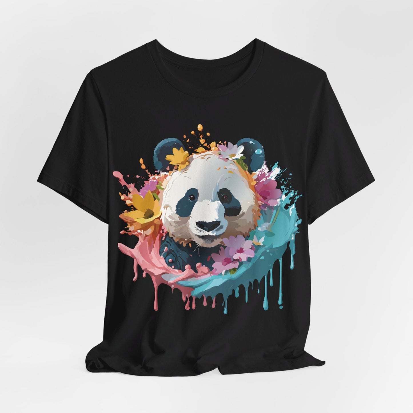 Adelpha Panda Graphic Tee Unisex Short Sleeve Vintage Inspired Artwork Shirt Premium Quality