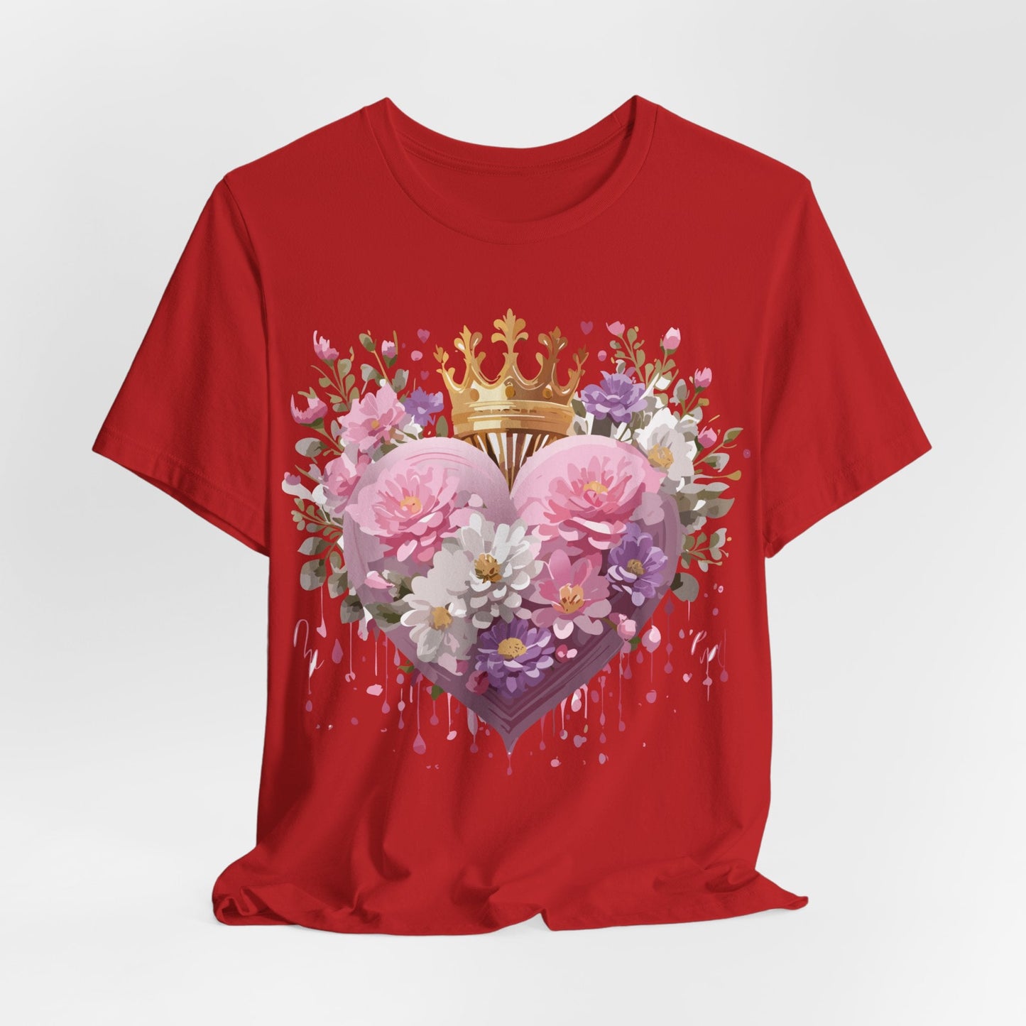 Valentine Graphic T Shirt Unisex Jersey Short Sleeve Adelpha Art Design Tee Vintage Inspired