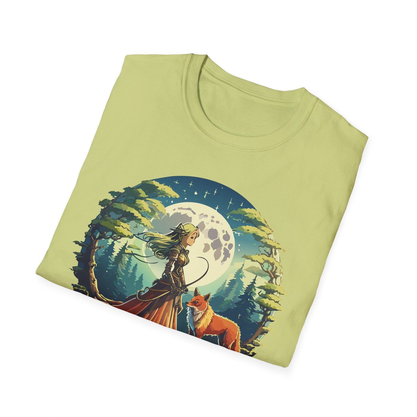 Womens Graphic T Shirt Art Design Tee Softstyle 64000 Gildan Unisex Cotton Comfort Tee