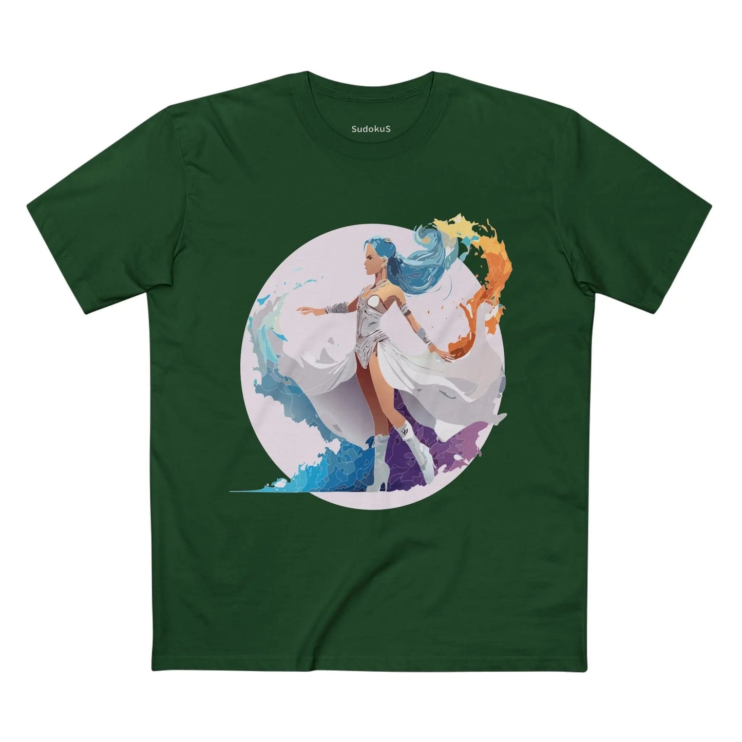 Dancer Graphic Unisex 100 Cotton Staple Tee 15