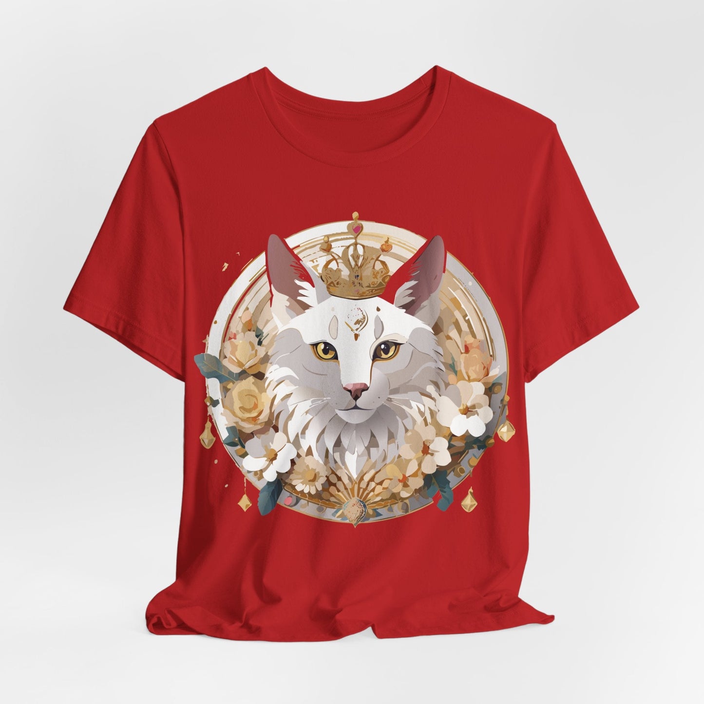 Medallion Graphic Unisex 100 Cotton Vintage Animal Medal Artwork Tee 38