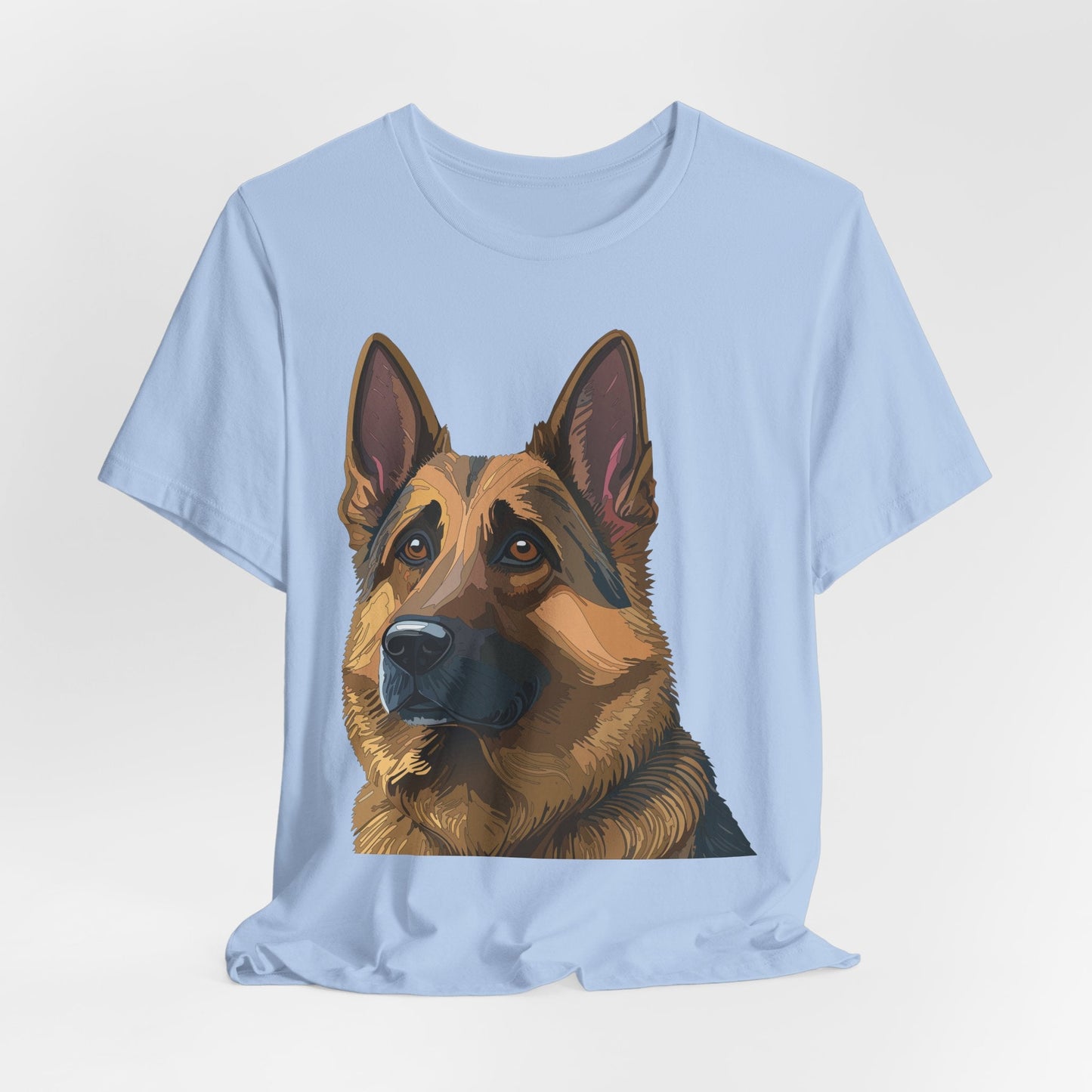 Unisex Animal Shirt With Art Design Tee Wild Animals Print Short Sleeve Comfort Tee