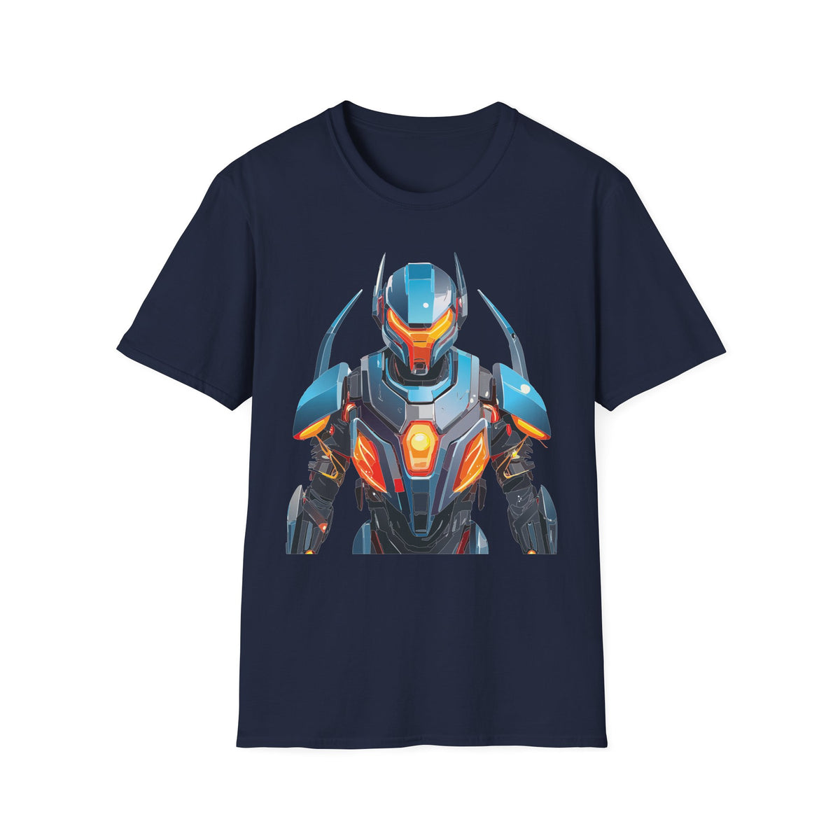 Cortoon Cyborg  Robot Terminator Graphic Tee Gildan Unisex 100 Cotton Tee Shirt h08