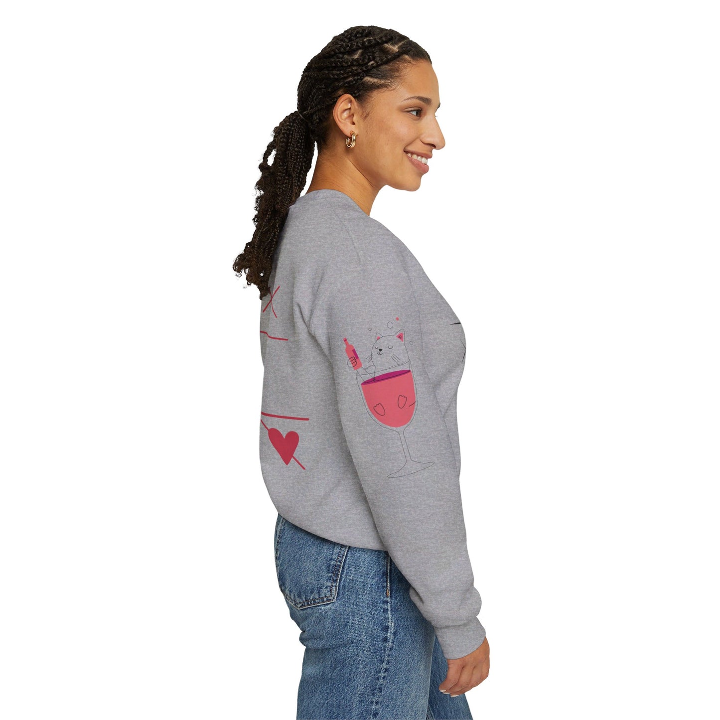 Unisex Heavy Blend Sweatshirt - Heart