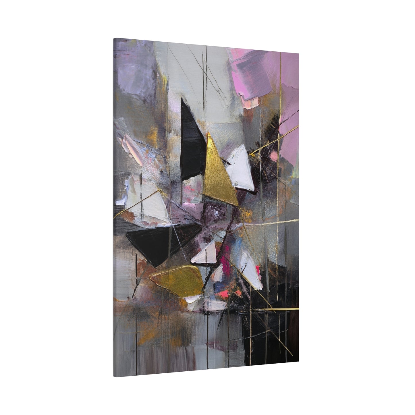 Abstract Oil Painting Print Canvas 20x24,20x30,24x30 24x32,24x36,30x40 32x48,36x48,40x60 Pine-Wood Inner Frame ABS-217
