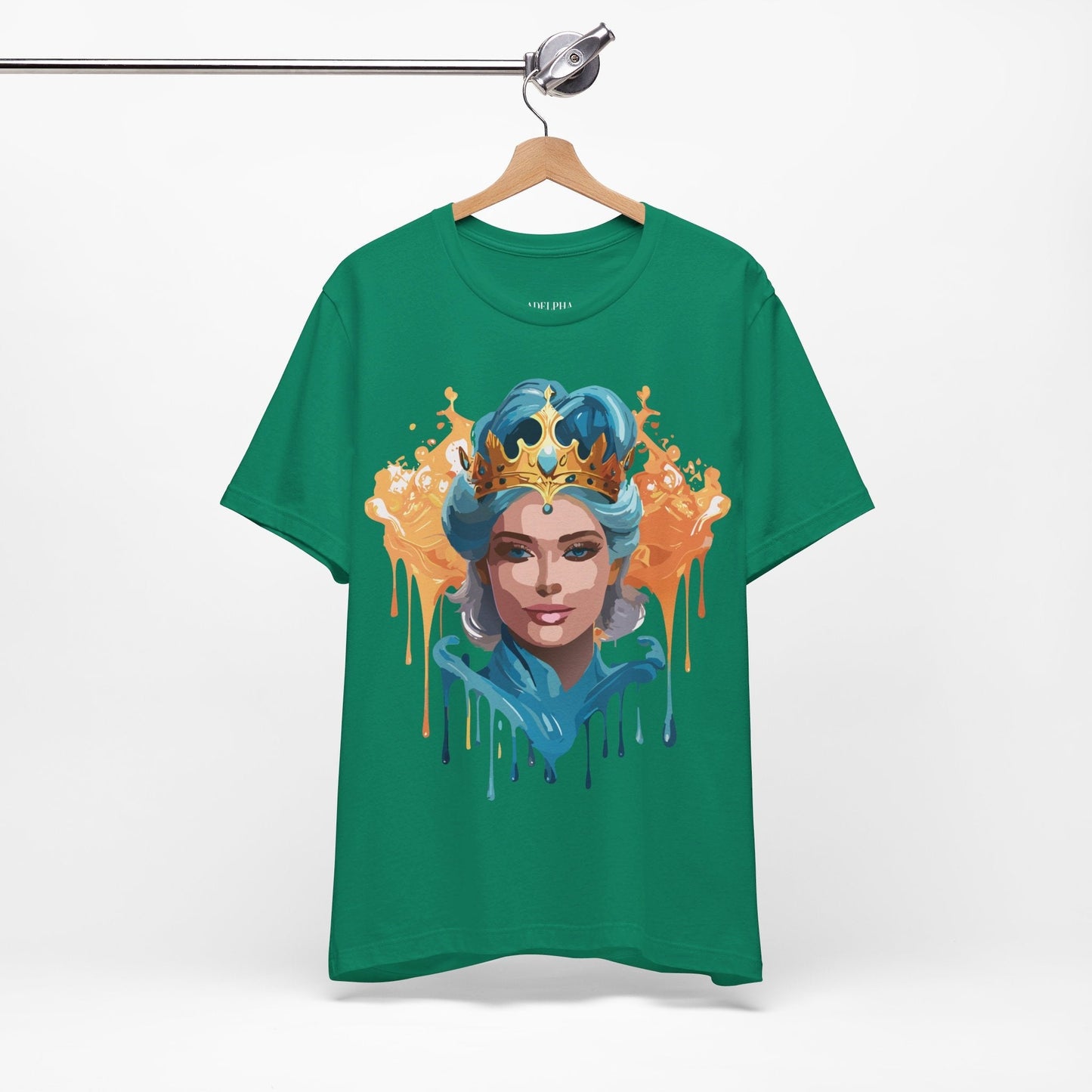 Queen Graphic Tee Unisex Jersey Short Sleeve Premium Quality Adelpha Vintage Inspired Artwork