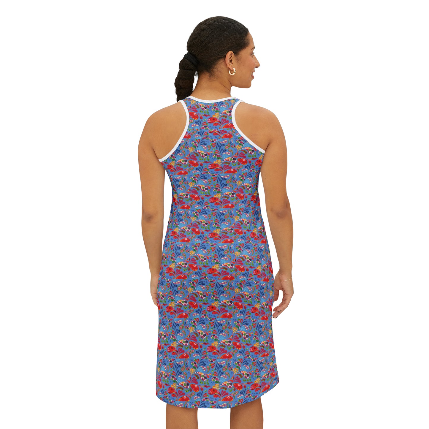 Vestido de verano con estampados florales