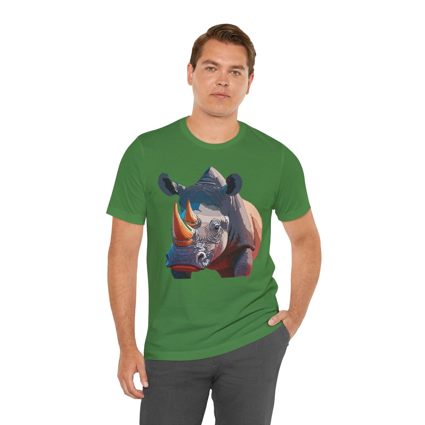 Unisex Animal Shirt Tee With Art Design Wild Animals Gildan Softstyle 64000 Graphic Tee