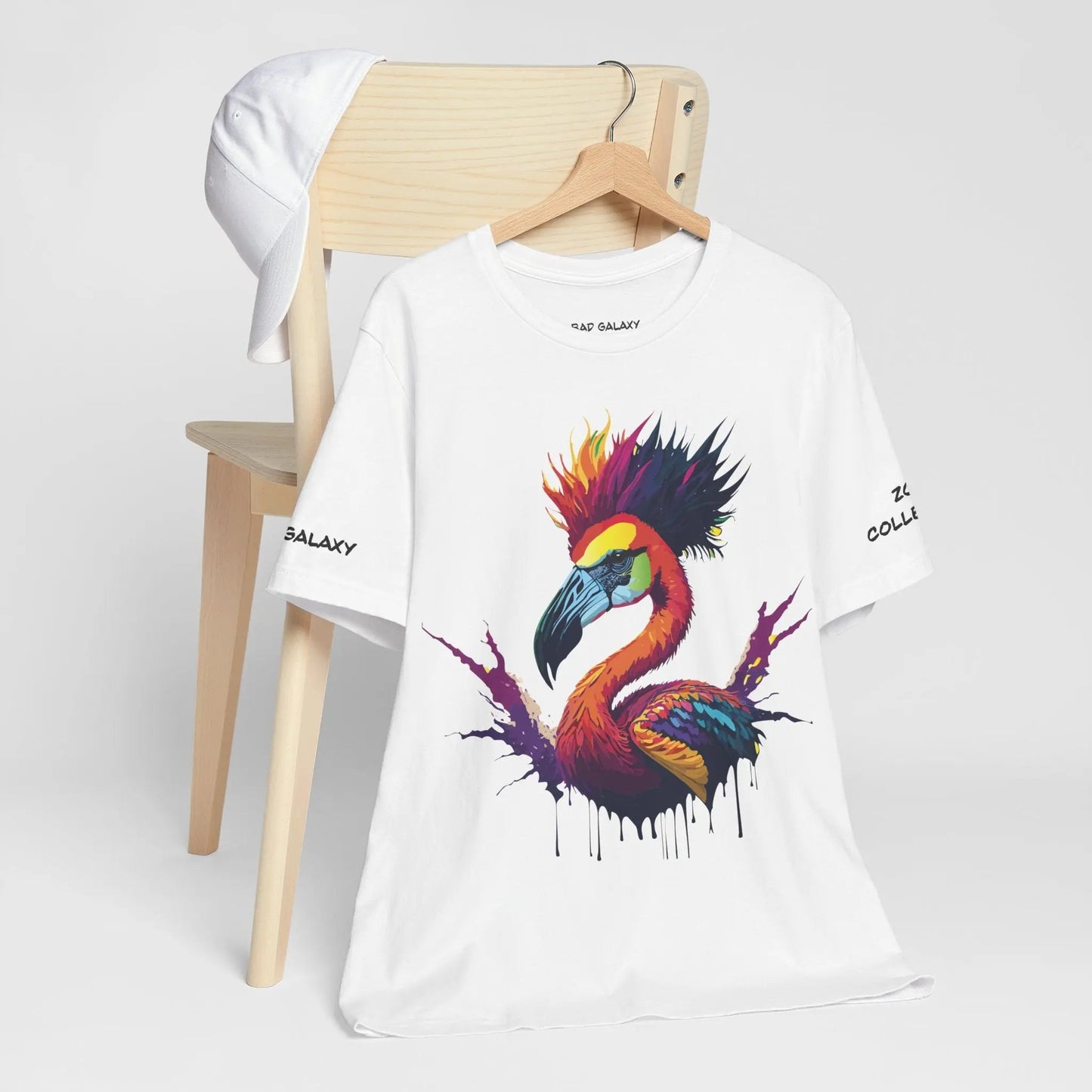 Animal T Shirt By Bad Galaxy Made To Order Cotton Tee With Eco Friendly Inks Soft Comfort Fit