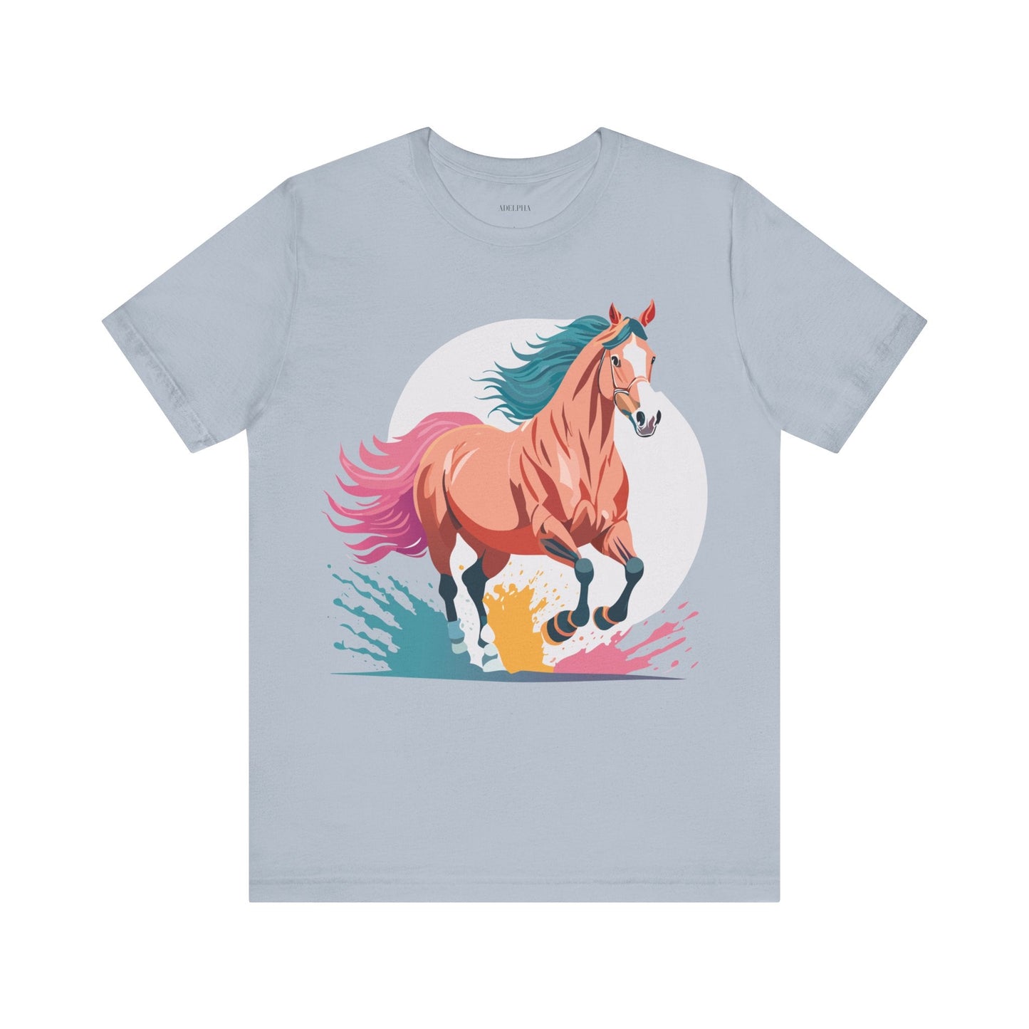 Horse Graphic Unisex 100 Cotton Vintage Animal Art T-Shirt 19