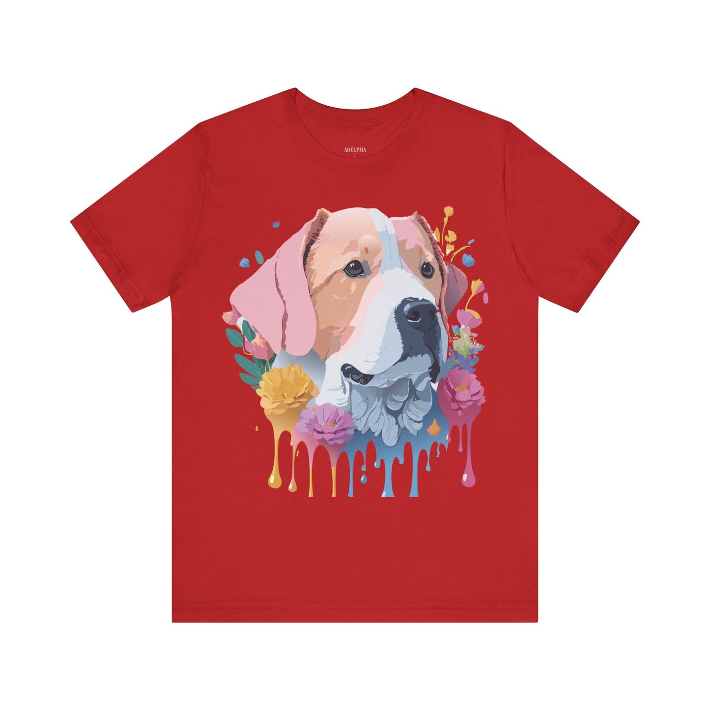 Dog Graphic Unisex 100 Cotton T-Shirt 9