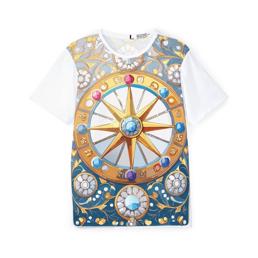 20-Card Deck Graphic T-Shirt, Art Design Poly Shirt, All Over Print Graphic Tee, Playing Cards T-Shirt, Playing Cards Tees
