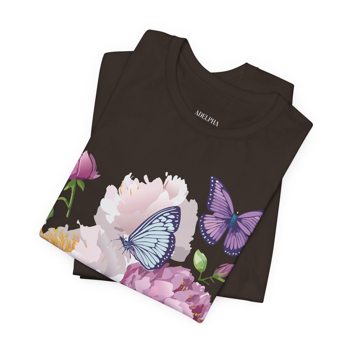 Floral Graphic Tee Shirt - Bella+Canvas Unisex 100 Cotton 34