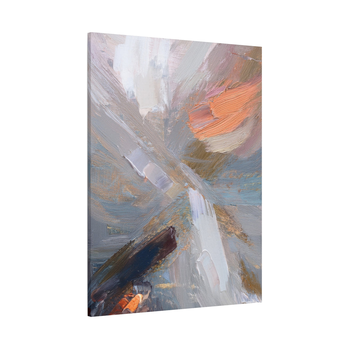 Abstract Pastel Painting Print Canvas 20x24,20x30,24x30 24x32,24x36,30x40 32x48,36x48,40x60 Pine-Wood Inner Frame ABS-89