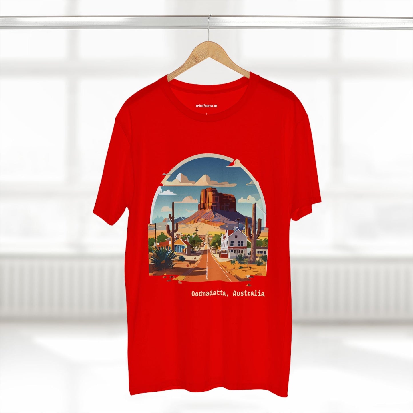 Australia Travel Shirt Unisex Premium Cotton Art Tee With Original Design By Retro2Nova TT21