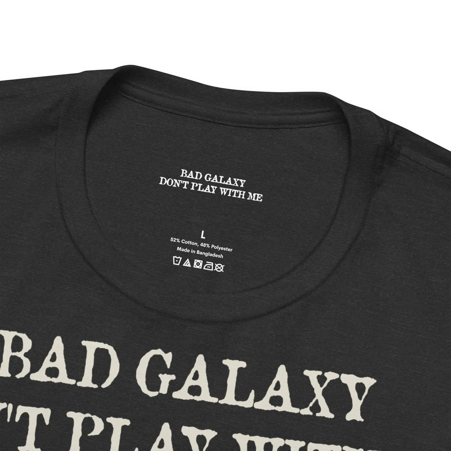 Skull T Shirt From Bad Galaxy 100 Percent Cotton Eco Friendly Made In USA With Durable Stitching