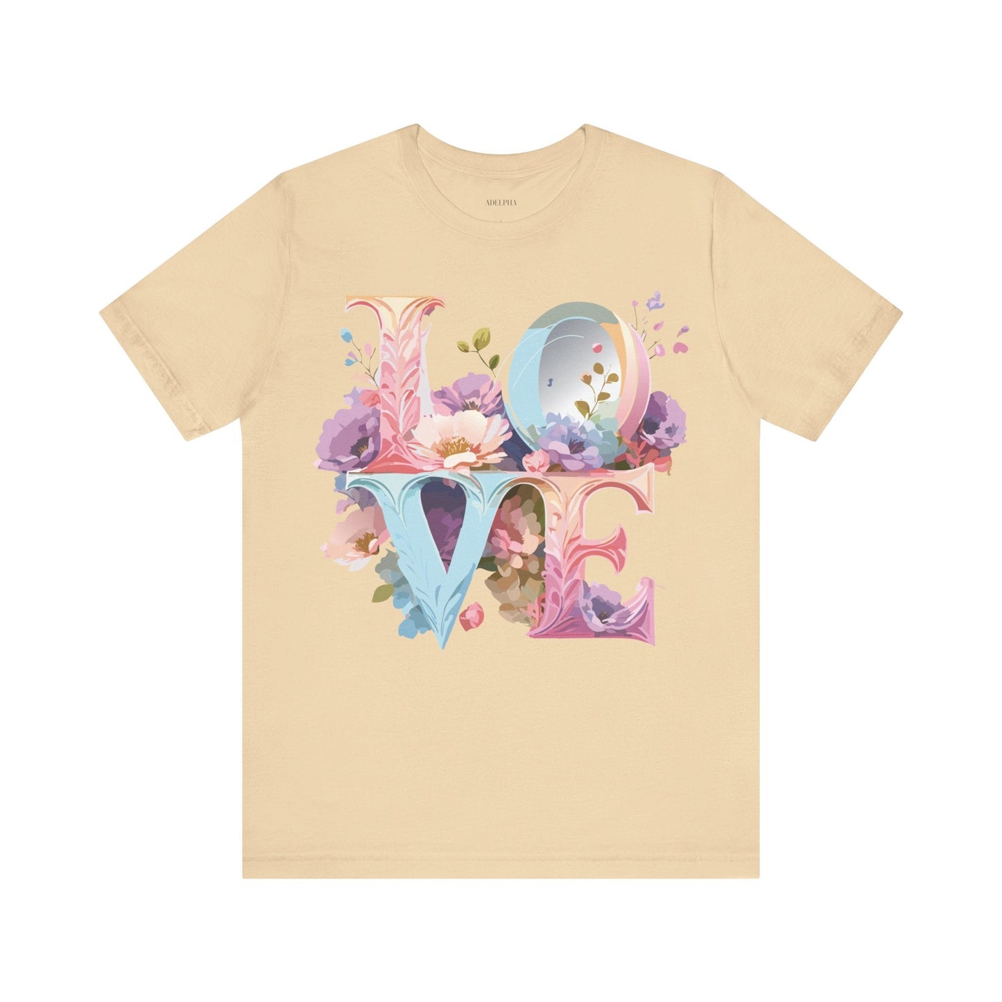 Adelpha Valentine Graphic Tee Unisex Short Sleeve Vintage Inspired Art Design for Everyday Wear