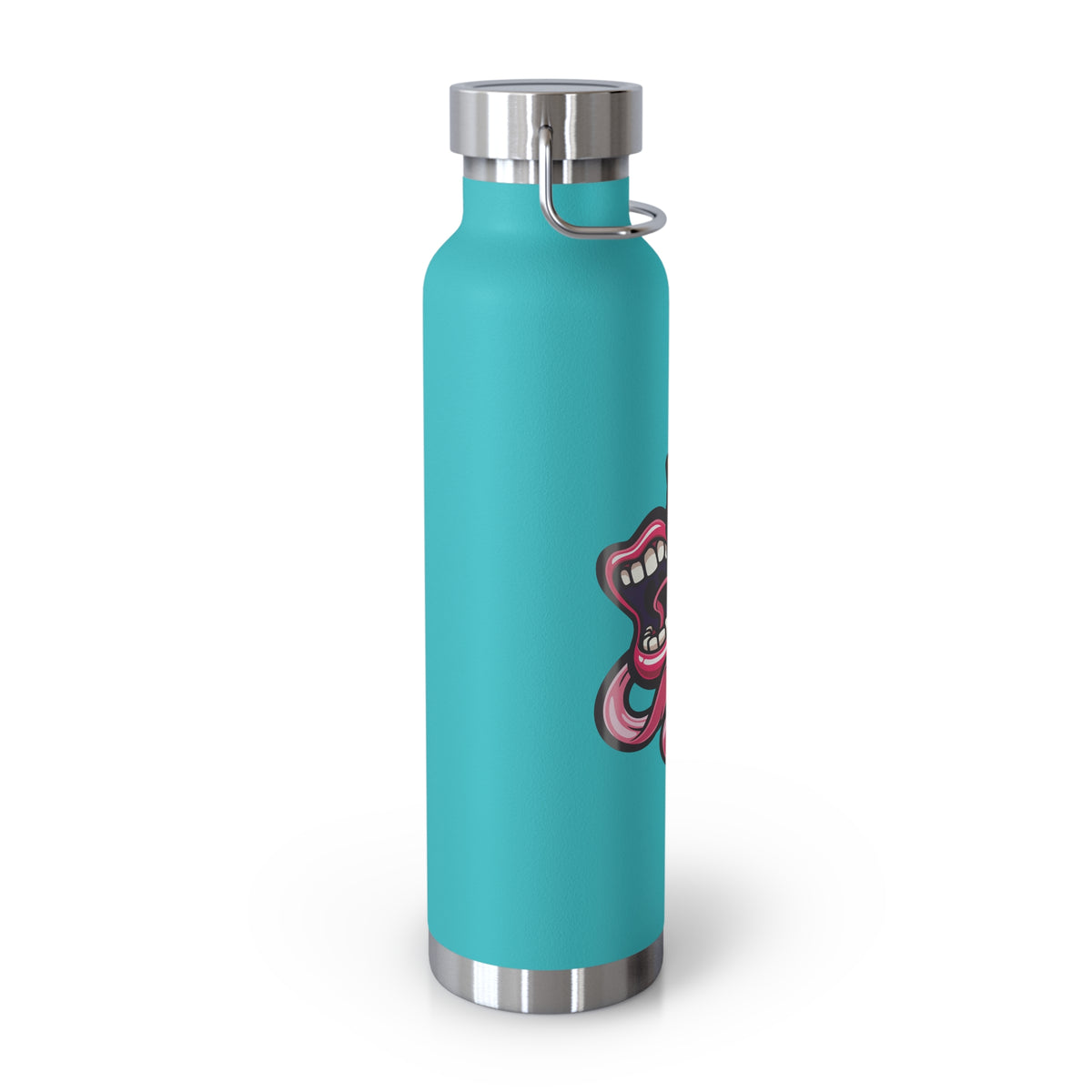 22oz Copper Insulated Water Bottle with Cartoon Design - CV70