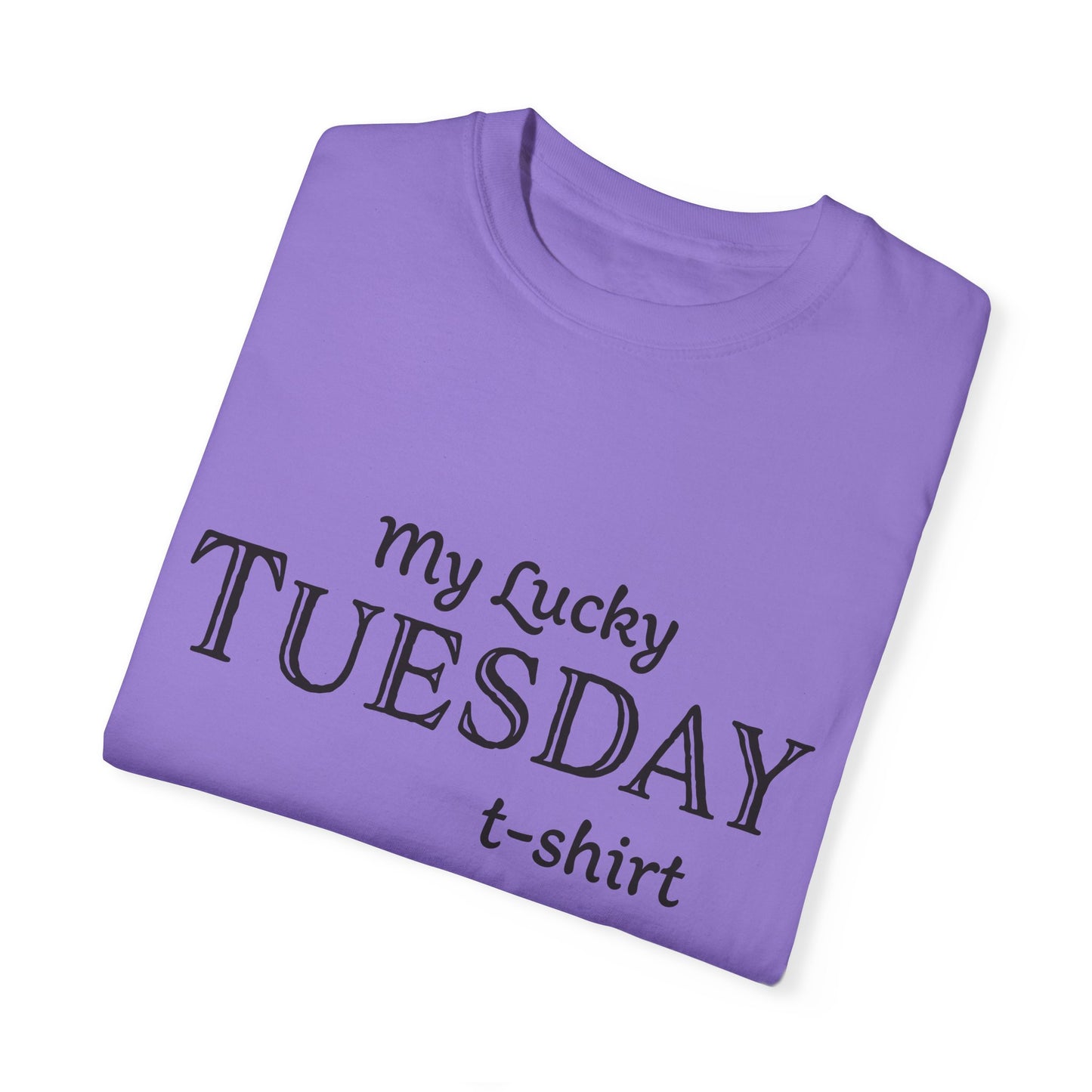 Unisex T-shirt with weekdays design