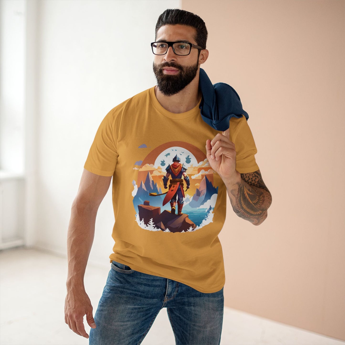 Adventures Graphic Unisex 100 Cotton Staple Tee 7