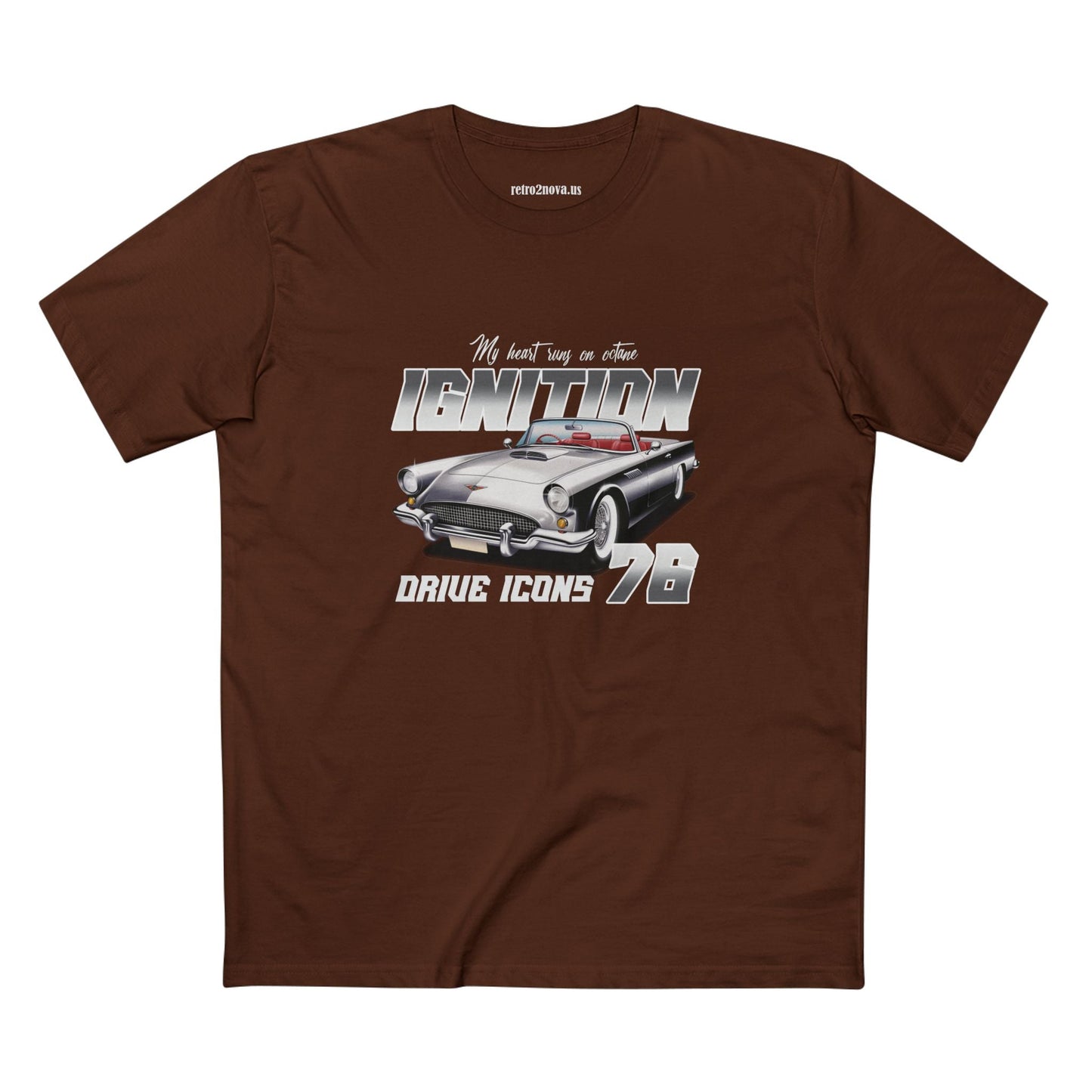 Retro Car Shirts Vintage Car Shirts RC11 Unisex Premium Cotton Tee With Original Art Design