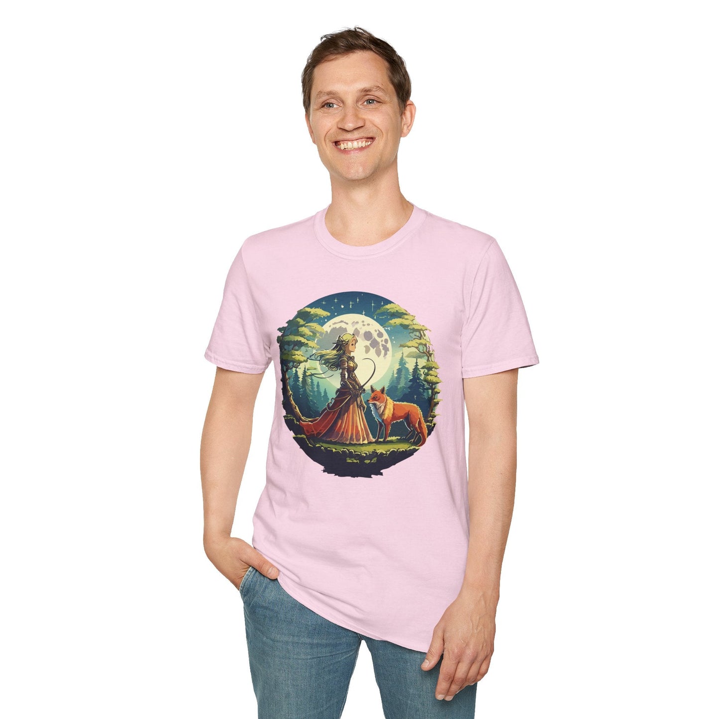 Womens Graphic T Shirt Art Design Tee Softstyle 64000 Gildan Unisex Cotton Comfort Tee