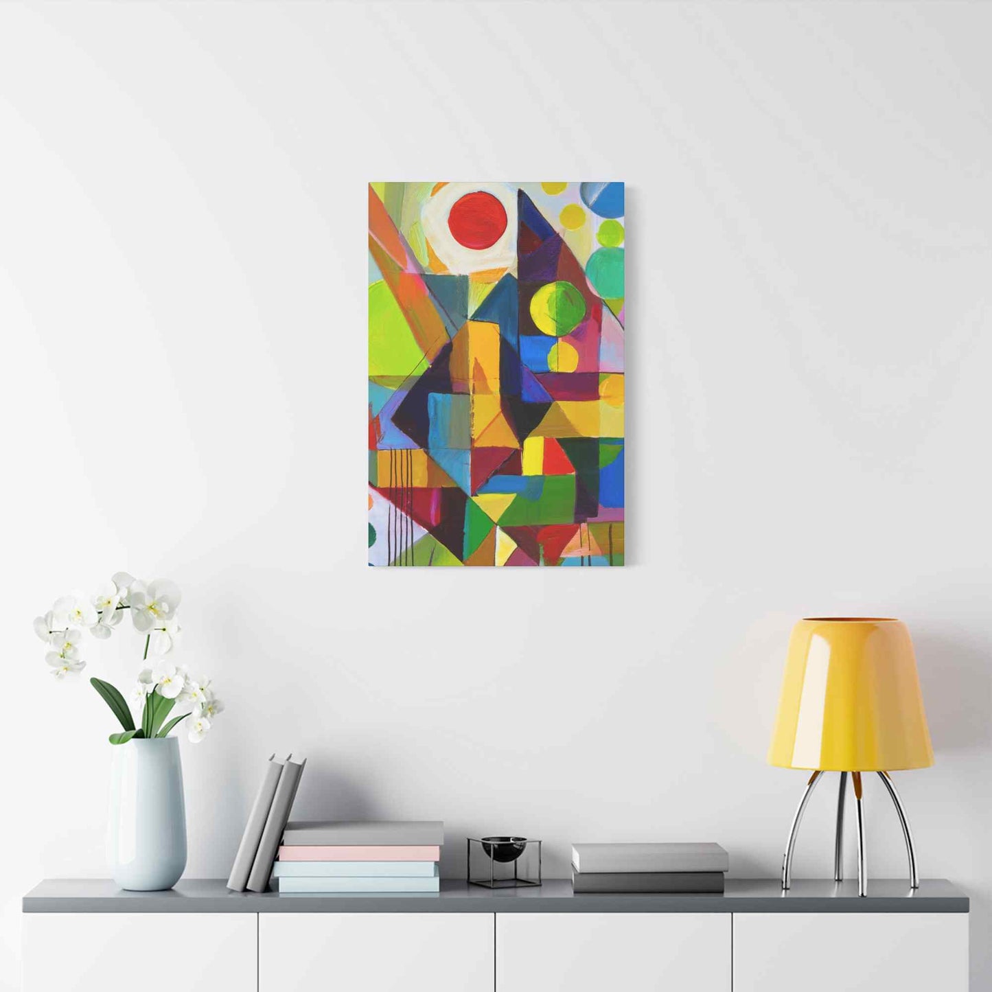 Abstract Painting Print Canvas 20x24,20x30,24x30, 24x32,24x36,30x40, 32x48,36x48,40x60 Pine-Wood Inner Frame ABS-6