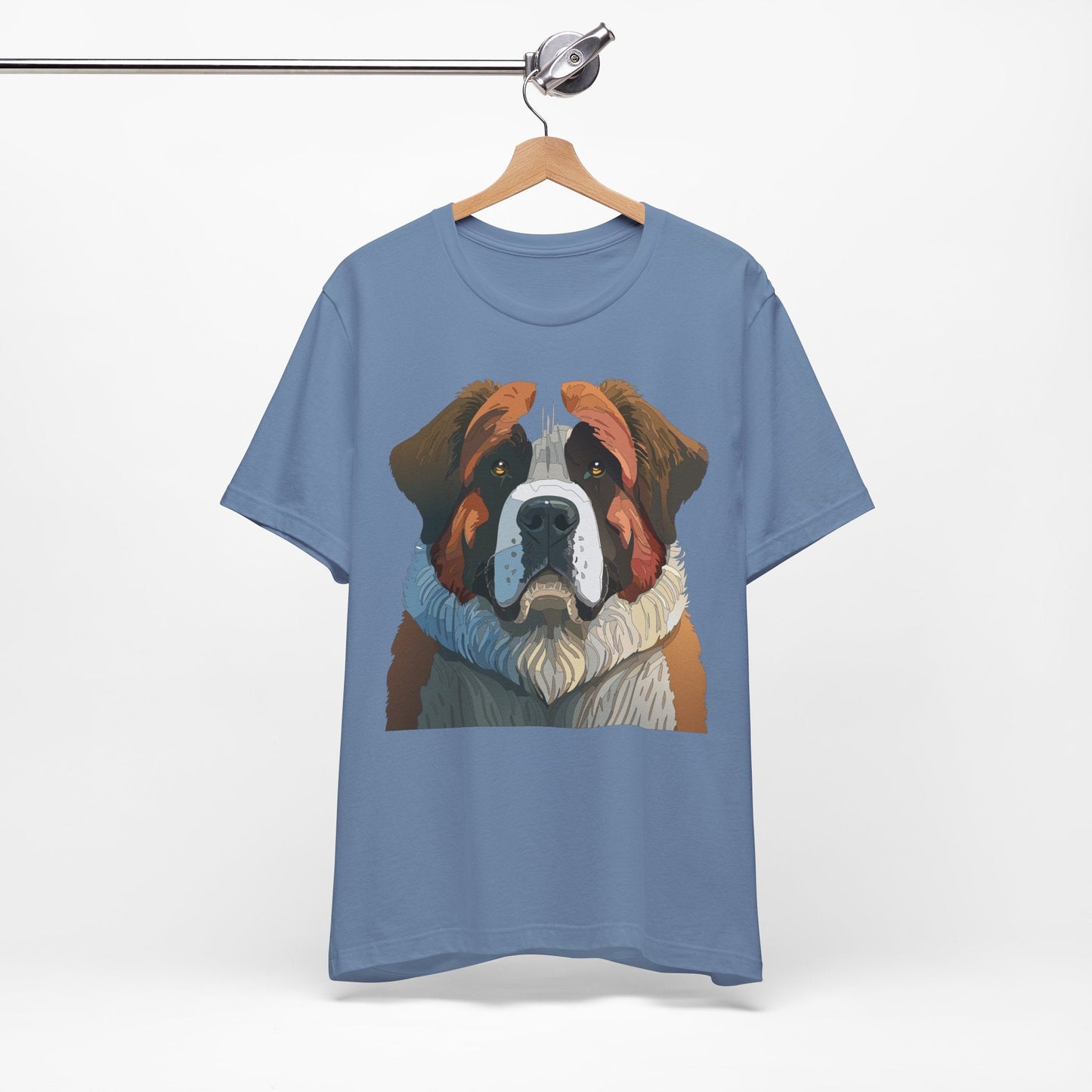 Unisex Animal Shirt Art Design Tee With Wild Animals Print Casual Comfort Wear Everyday Style