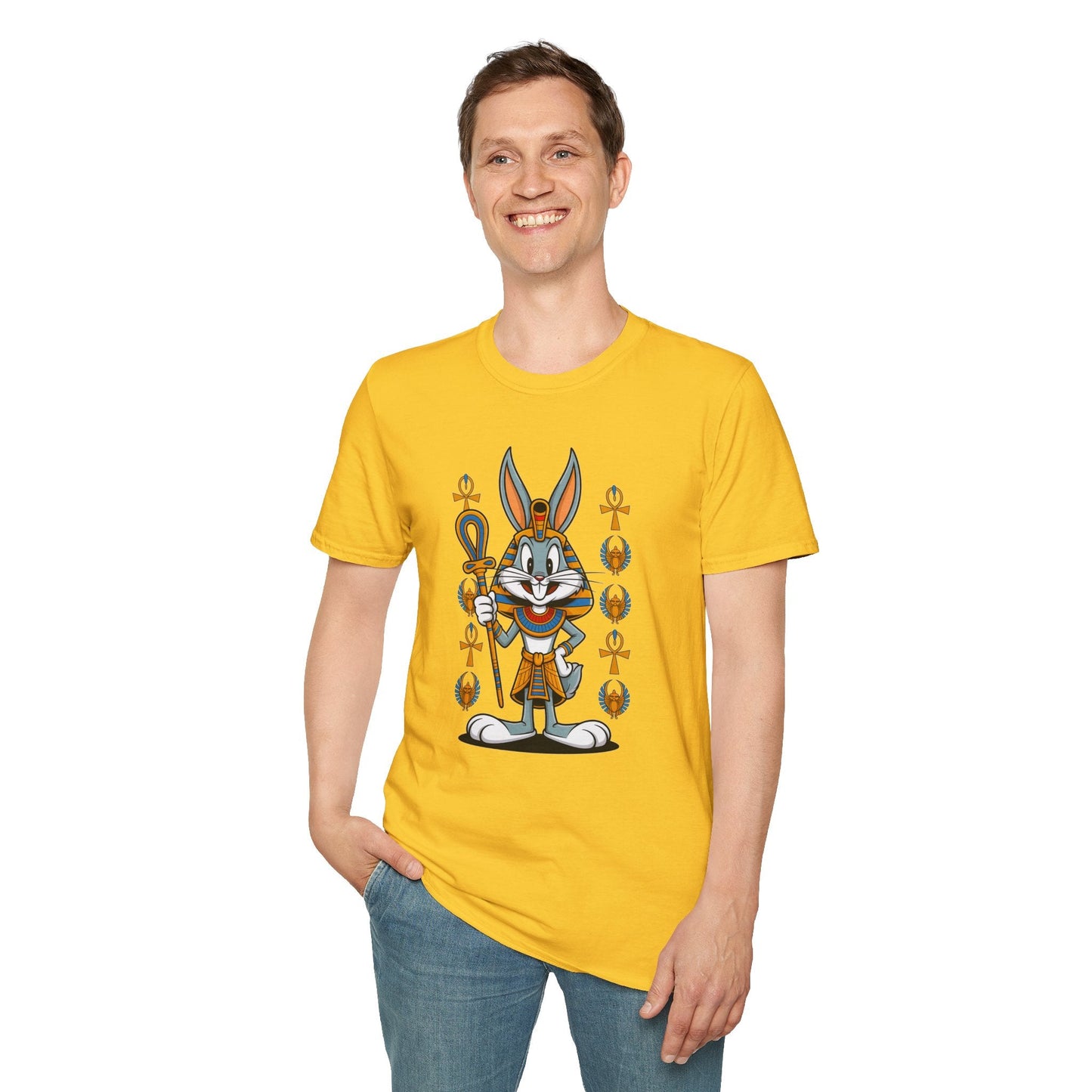 Bugs Bunny Shirt Unisex T Shirt Cartoon Tee Softstyle 100 Cotton Breathable Everyday Tee