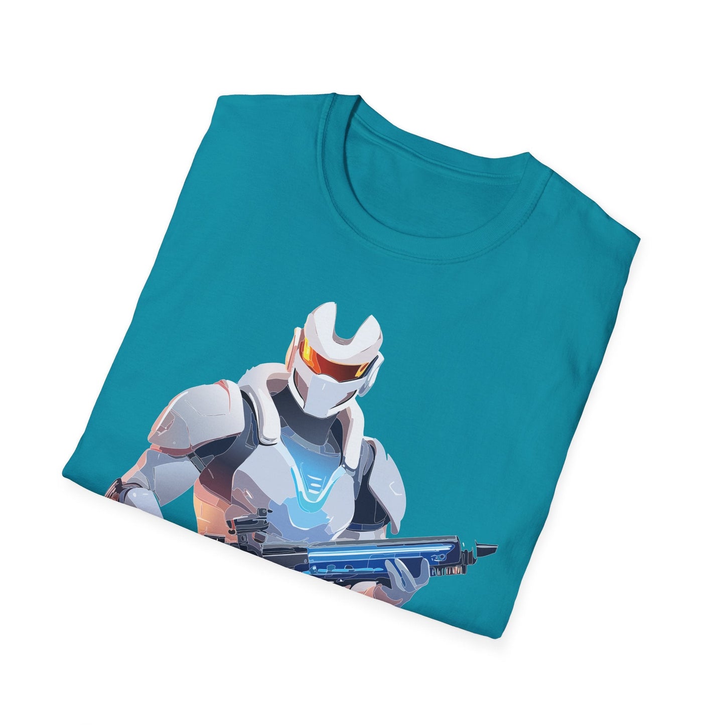 Robocop T Shirt Unisex Gildan Softstyle 64000 100 Percent Ring Spun Cotton Tee With Artwork