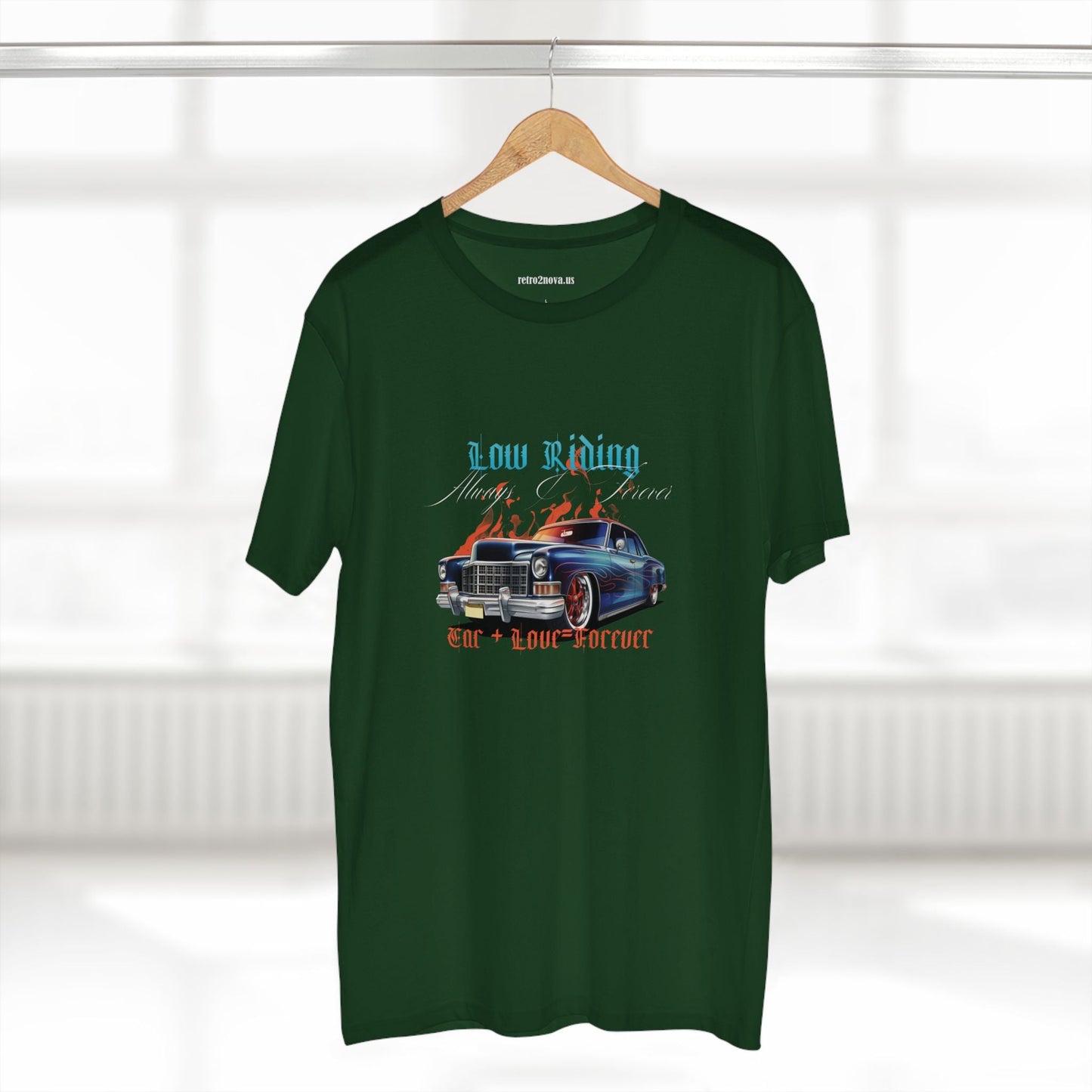 Retro Car Shirt RC28 Vintage Car Tee Unisex Premium Cotton With Original Art Design