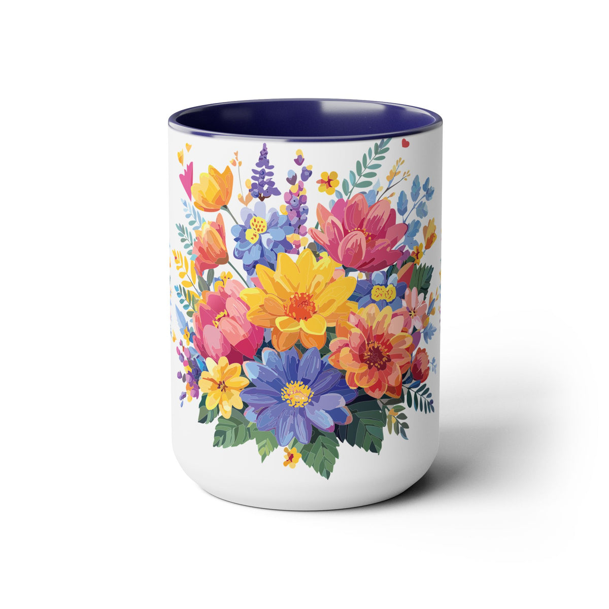 Floral Mug, Floral Cup