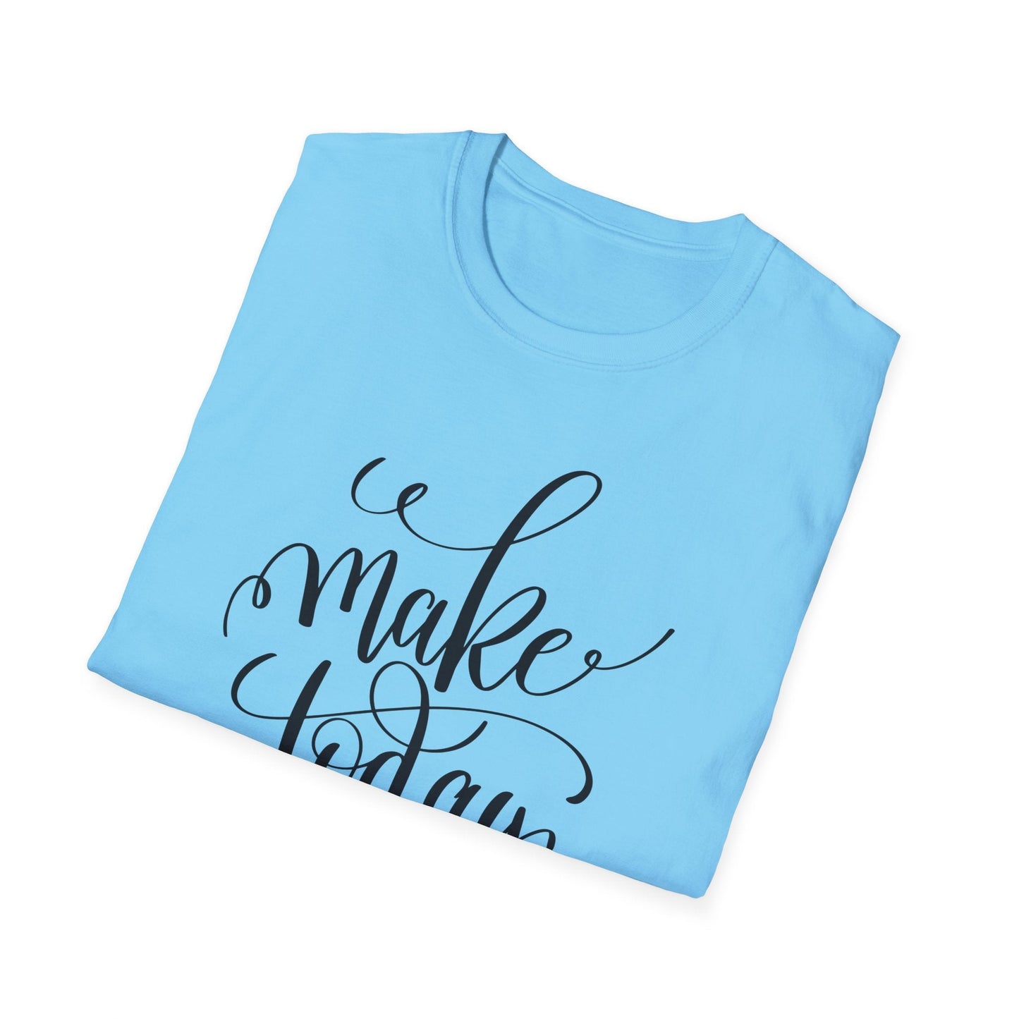 Positive Slogan T Shirt Unisex Softstyle Gildan 64000 With Positive Words And Good Quotes Art Tee