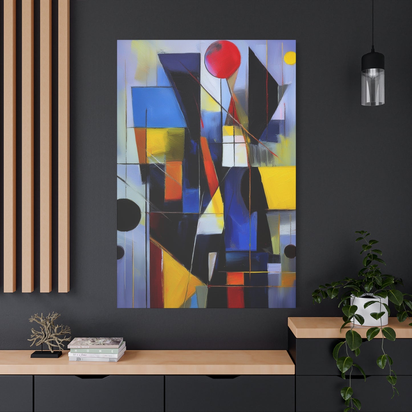 Abstract Colors Painting Print Canvas 20x24,20x30,24x30, 24x32,24x36,30x40, 32x48,36x48,40x60 Pine-Wood Inner Frame ABS-34