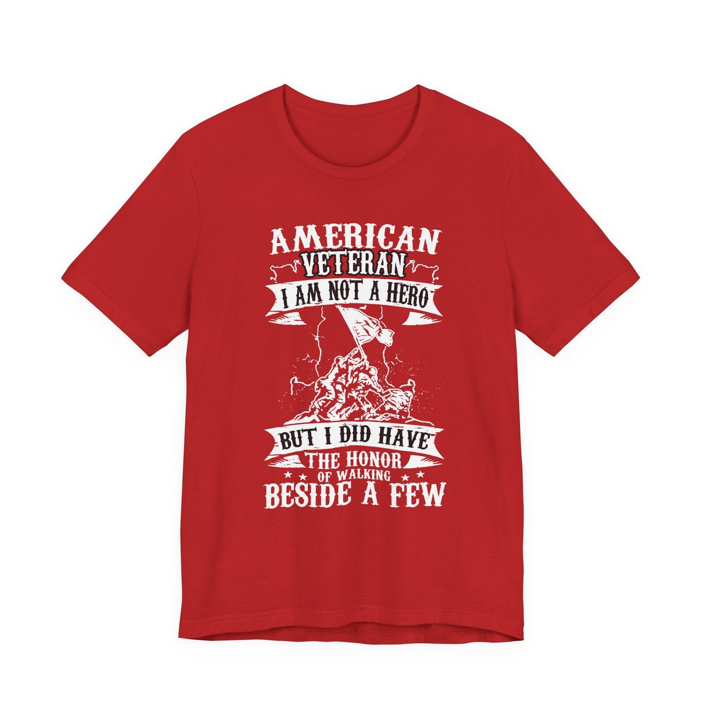 Army Veteran Patriotic Graphic Design Unisex Cotton T-Shirt v53