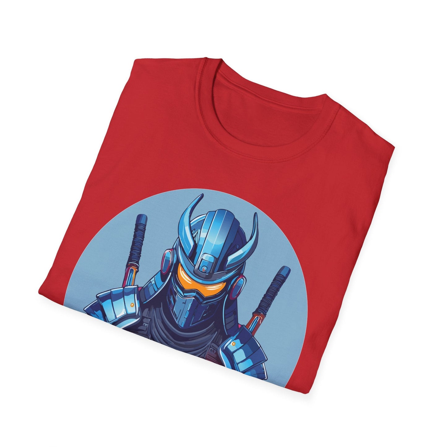 Samurai Shirt Unisex Softstyle T Shirt 100 Percent Ring Spun Cotton Gildan 64000