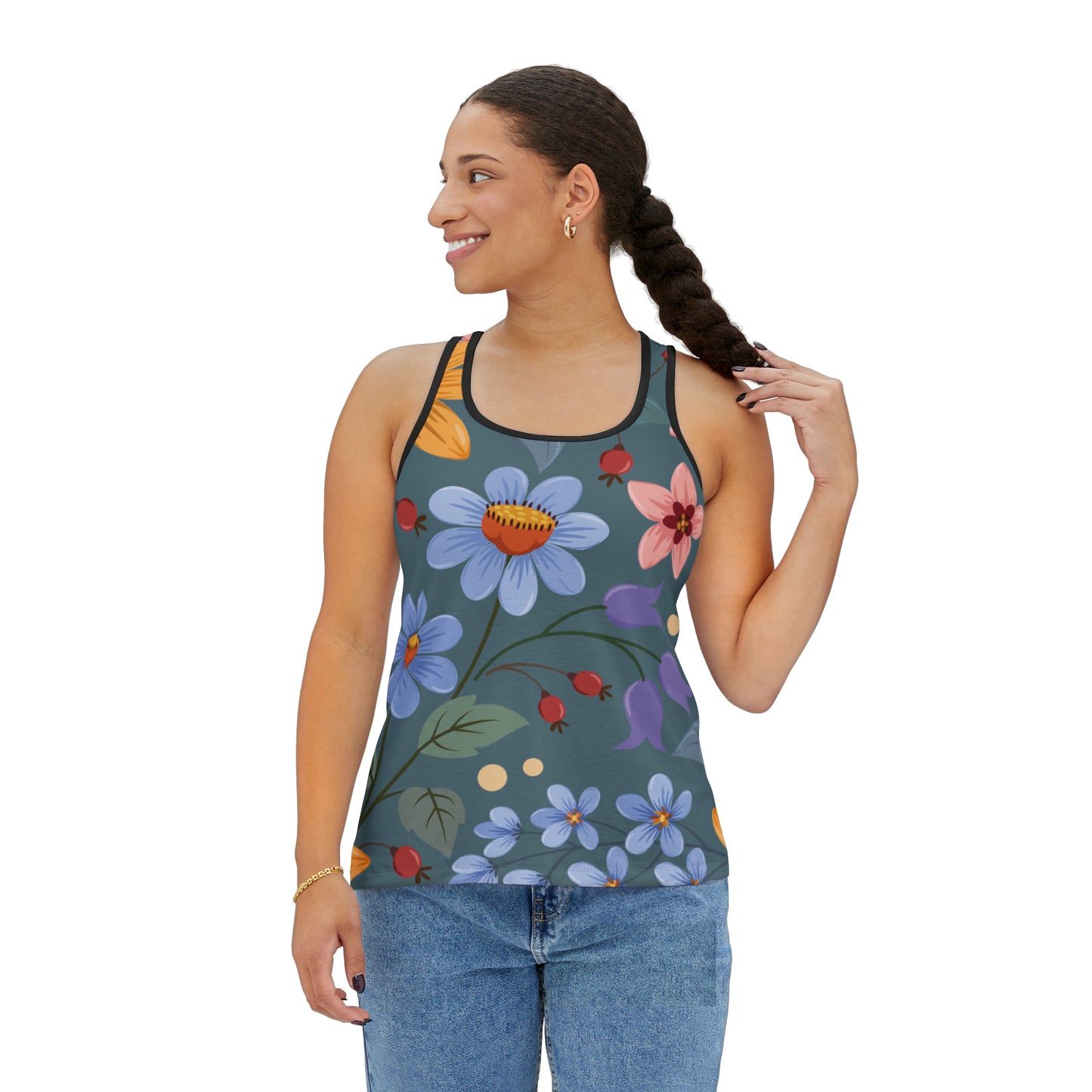 Floral Print Tank