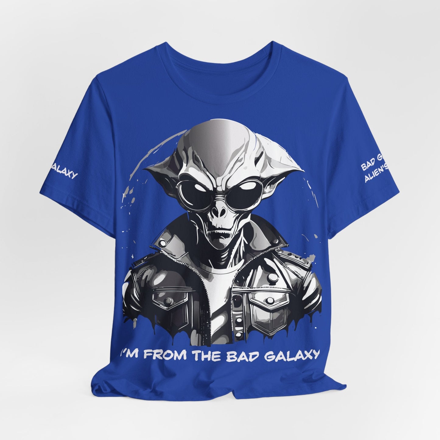 Alien Tee Shirt From Bad Galaxy Made To Order 100 Percent Cotton Lightweight Free Shipping
