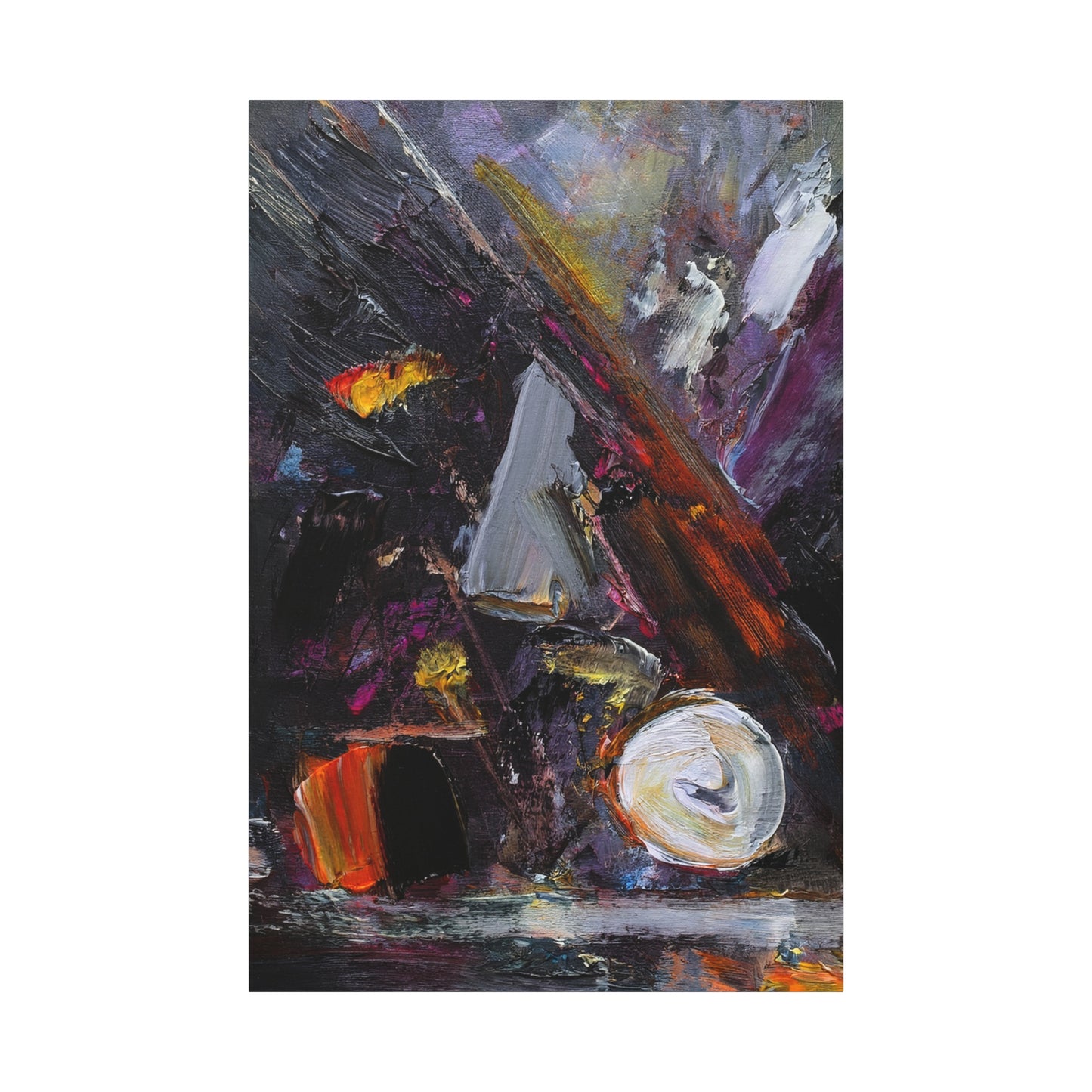 Abstract Oil Painting Print Canvas 20x24,20x30,24x30 24x32,24x36,30x40 32x48,36x48,40x60 Pine-Wood Inner Frame ABS-73