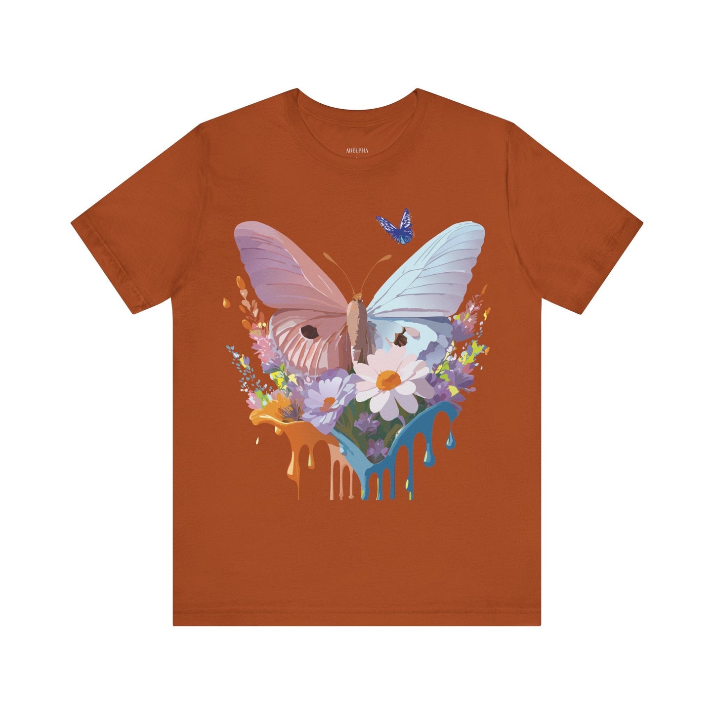 Butterfly Graphic Tee Unisex Jersey Short Sleeve Artwork By Adelpha