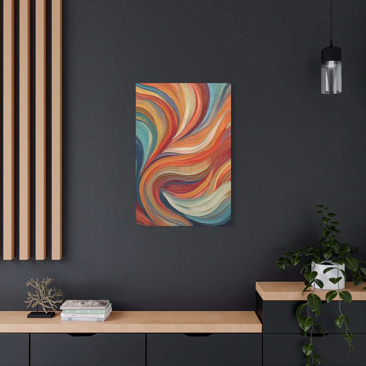 Abstract Oil Painting Print Canvas 20x24,20x30,24x30 24x32,24x36,30x40 32x48,36x48,40x60 Pine-Wood Inner Frame ABS-99