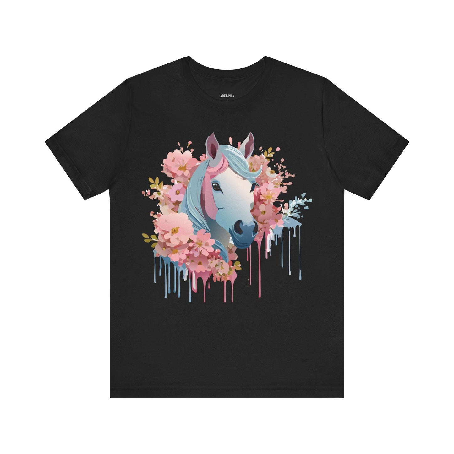 Horse Graphic Unisex 100 Cotton Vintage Animal Art T-Shirt 14