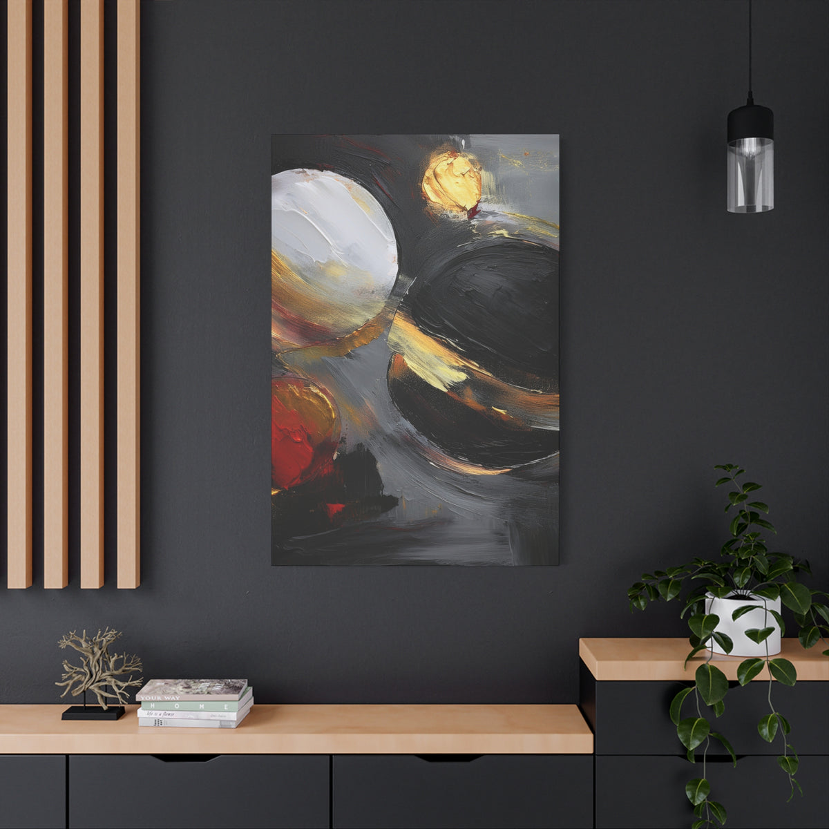 Abstract Oil Painting Print Canvas 20x24,20x30,24x30 24x32,24x36,30x40 32x48,36x48,40x60 Pine-Wood Inner Frame ABS-70