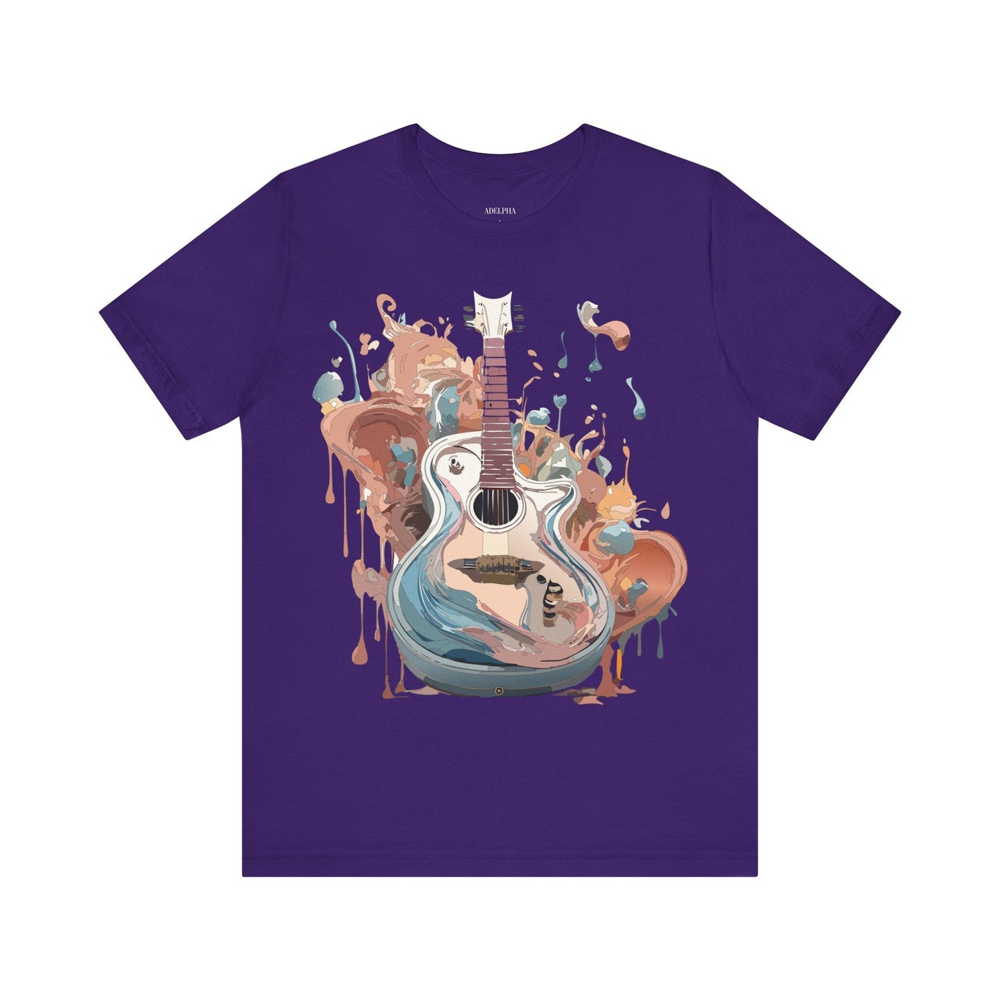 Adelpha Music Graphic Tee for Men and Women Unisex Vintage Inspired Artwork Tee Premium