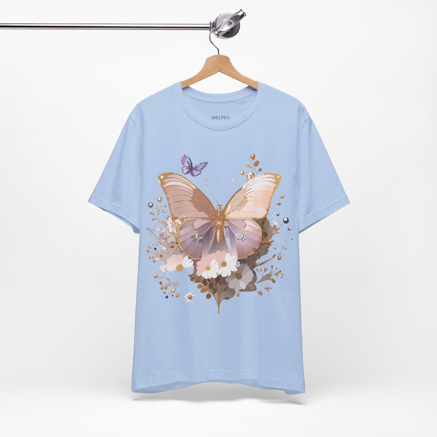 Adelpha Graphic Tee Unisex Jersey Short Sleeve Vintage Inspired Art Design Tee